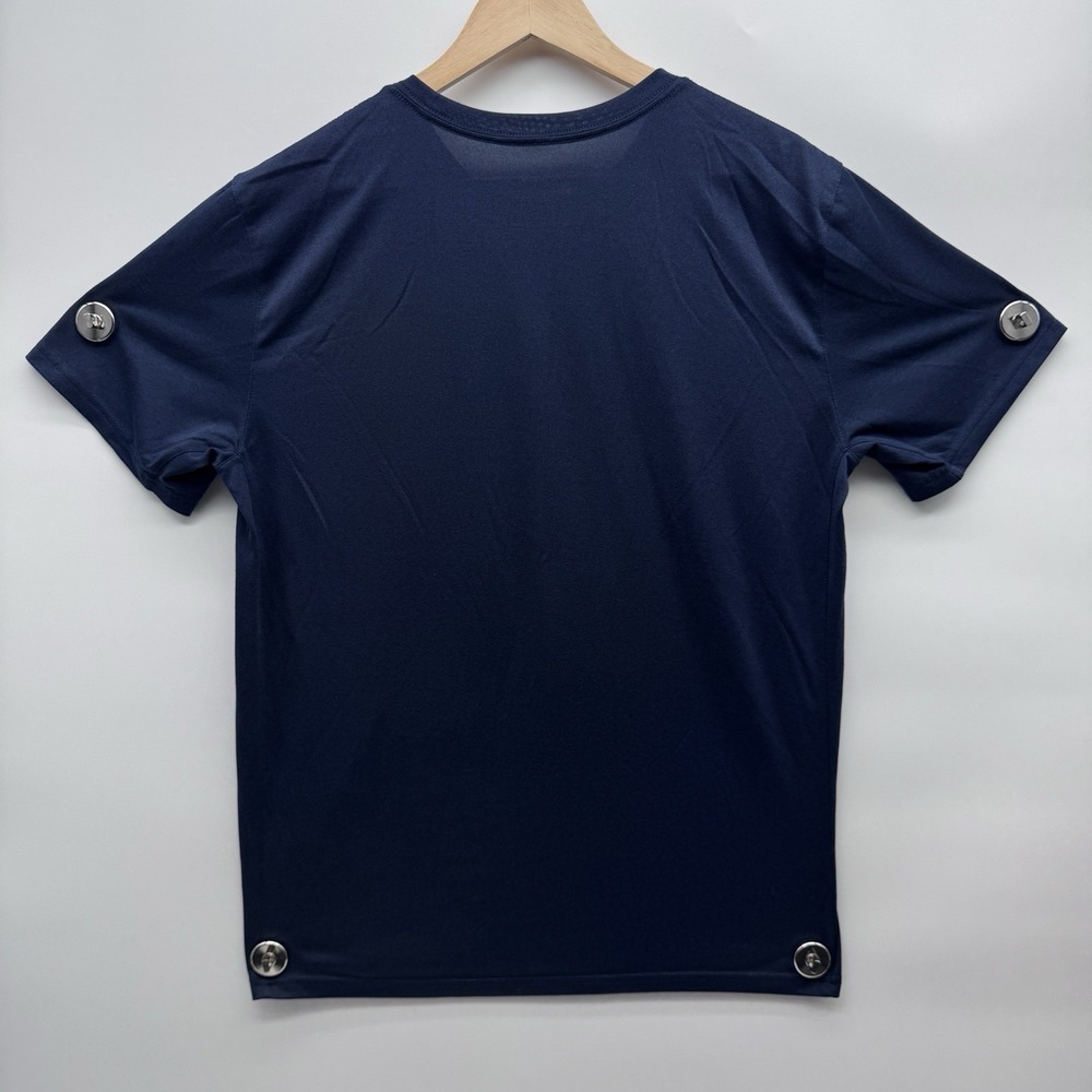 Nike Men's Dri-FIT Legend Short SleeveTraining T-Shirt Navy Blue Size L - Picture 3 of 9